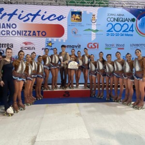 Pattinaggio: Lo Show Roller Team Pattinaggio Vazzola sul podio!!