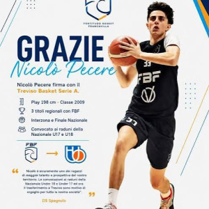Basket: Pecere ingaggiato con la TVB, guardia del 2009!!!